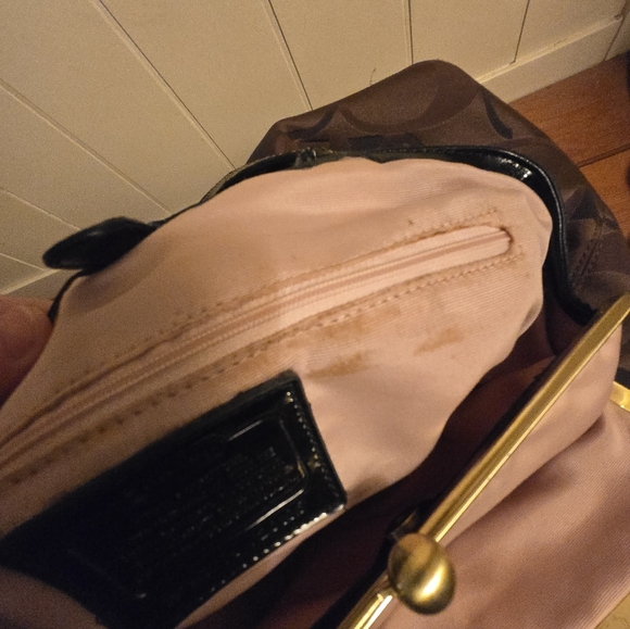 Coach Brown Signature Tote Bag - Picture 9 of 12